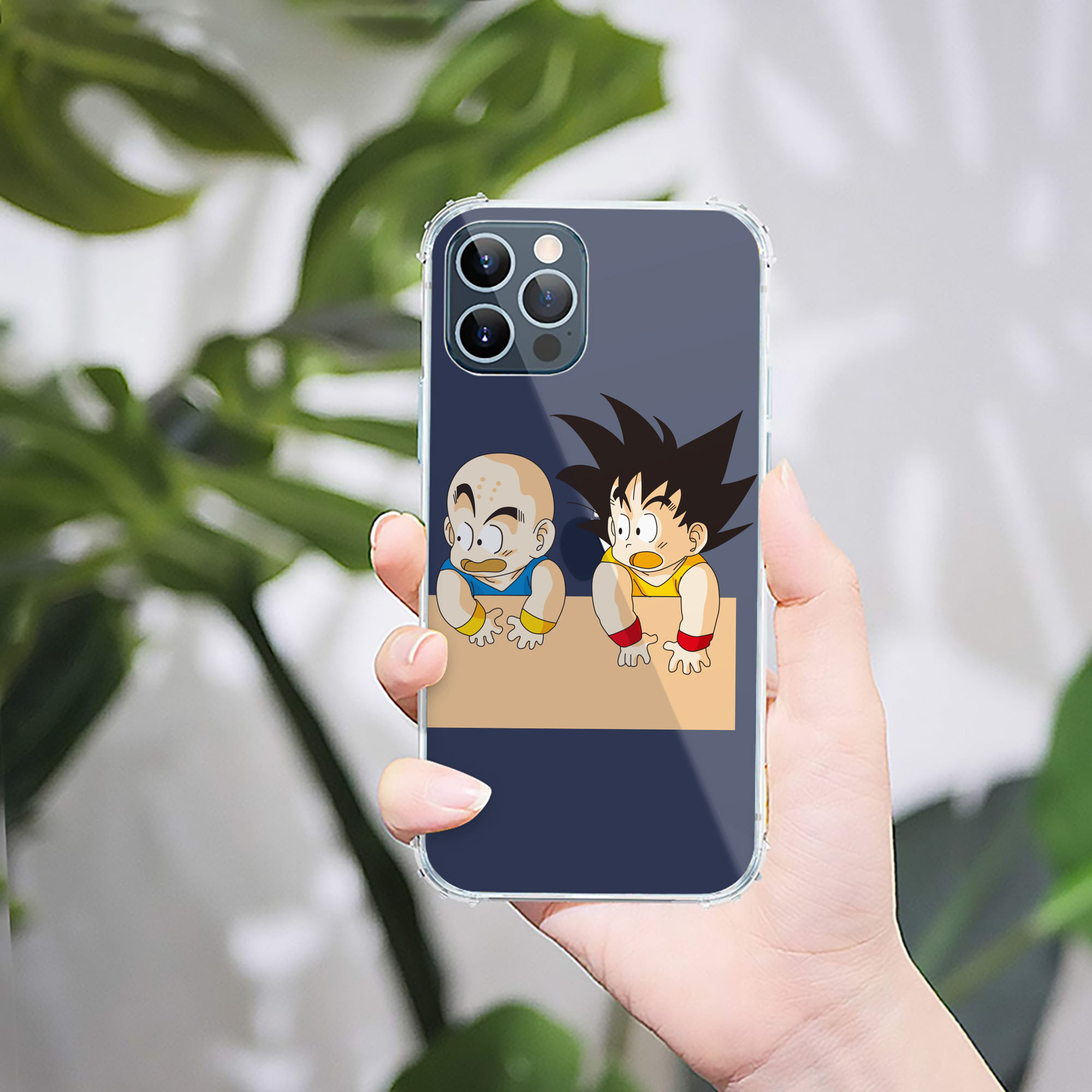 （画像用） ドラゴンボール 孫悟空（そん ごくう）Son Goku カカロット DRAGON BALL Kakarotto 【iPhone 12シリーズ対応】透明スマホケース（クリアソフトケース）